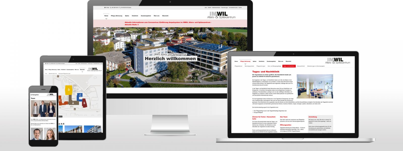 Responsive-Design IMWIL.ch